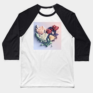 Magical valentines themed flower arrangement Baseball T-Shirt